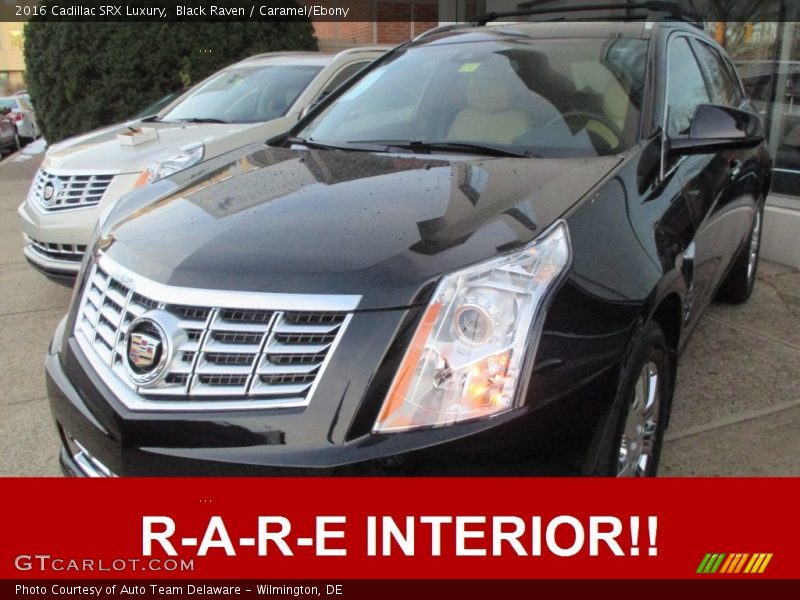 Black Raven / Caramel/Ebony 2016 Cadillac SRX Luxury
