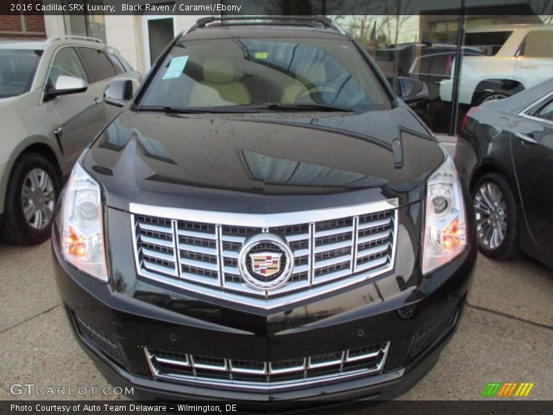 Black Raven / Caramel/Ebony 2016 Cadillac SRX Luxury