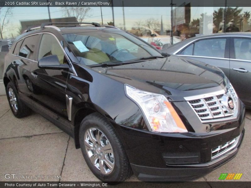 Black Raven / Caramel/Ebony 2016 Cadillac SRX Luxury