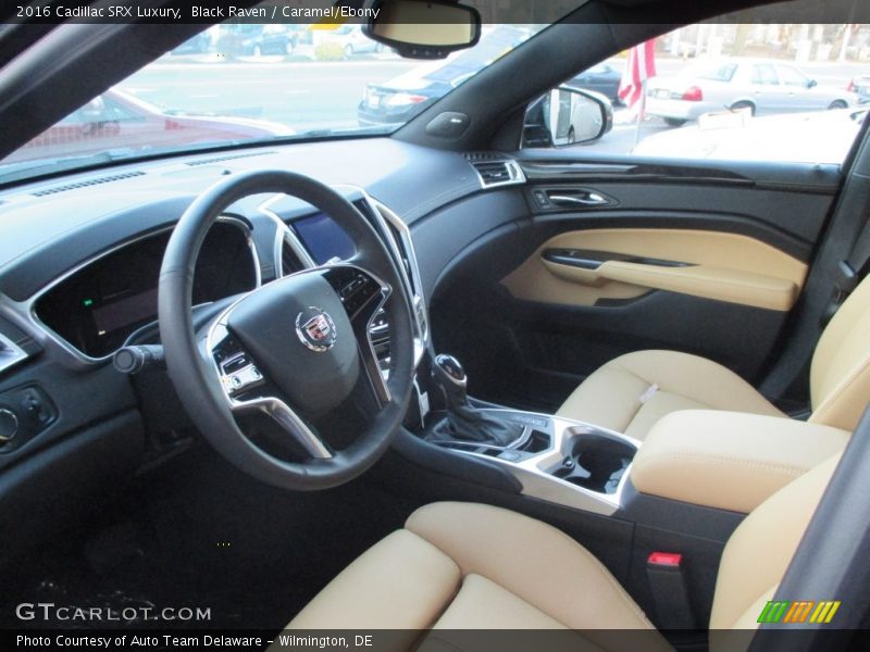 Black Raven / Caramel/Ebony 2016 Cadillac SRX Luxury
