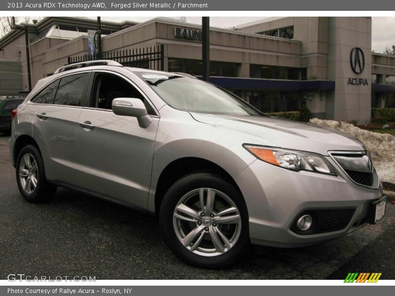 Forged Silver Metallic / Parchment 2013 Acura RDX Technology AWD