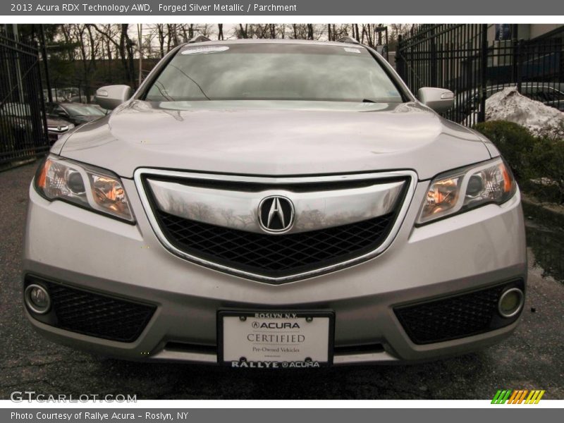 Forged Silver Metallic / Parchment 2013 Acura RDX Technology AWD