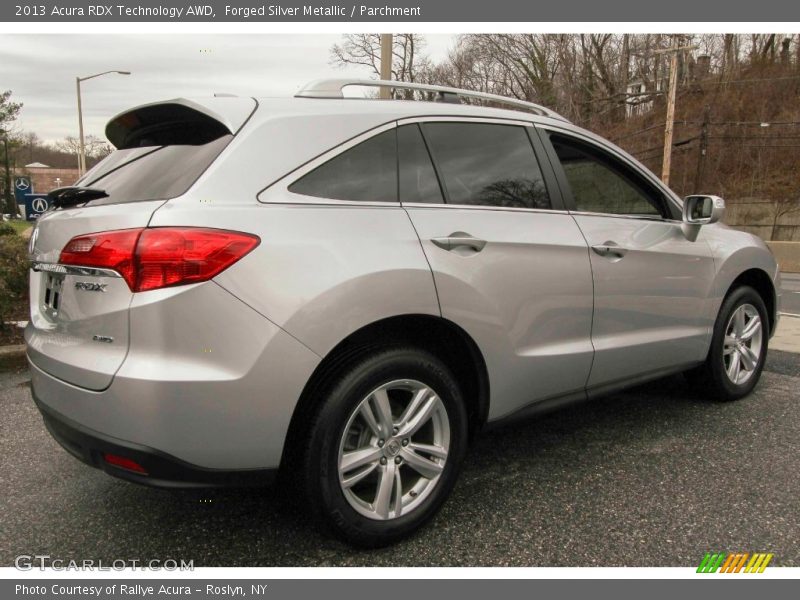 Forged Silver Metallic / Parchment 2013 Acura RDX Technology AWD