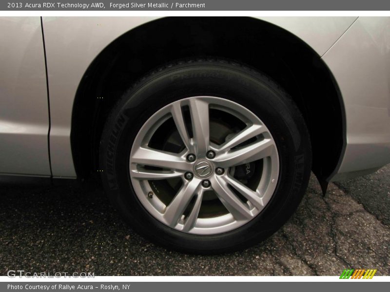 Forged Silver Metallic / Parchment 2013 Acura RDX Technology AWD