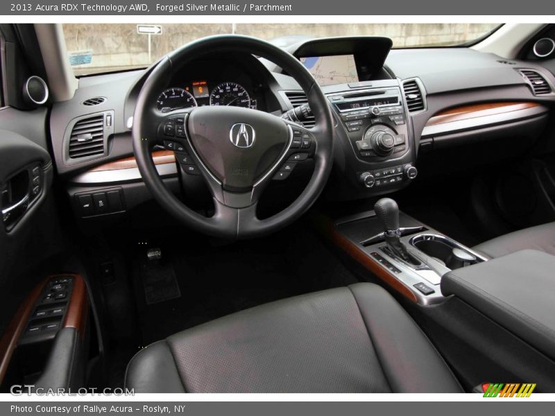 Forged Silver Metallic / Parchment 2013 Acura RDX Technology AWD