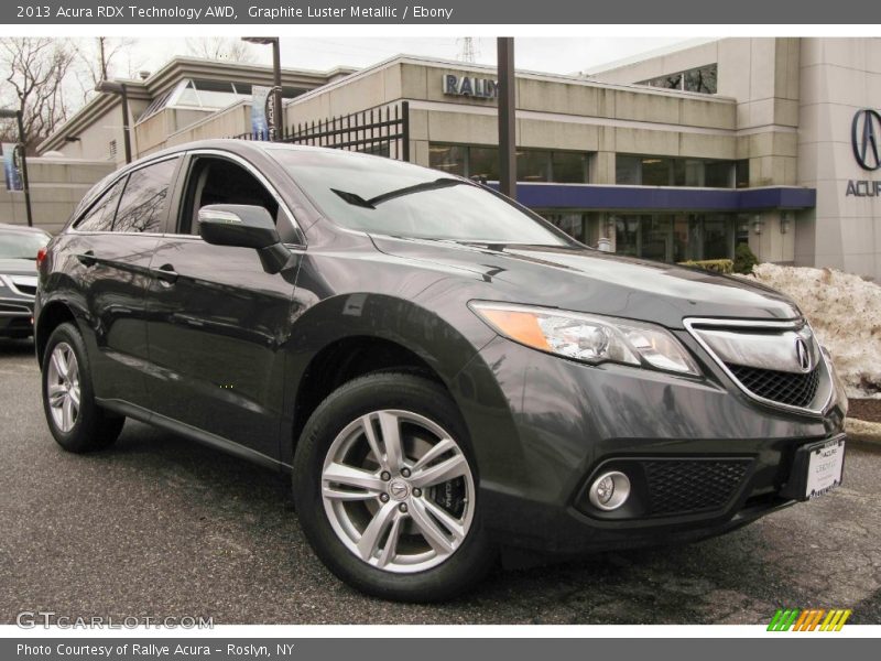 Graphite Luster Metallic / Ebony 2013 Acura RDX Technology AWD