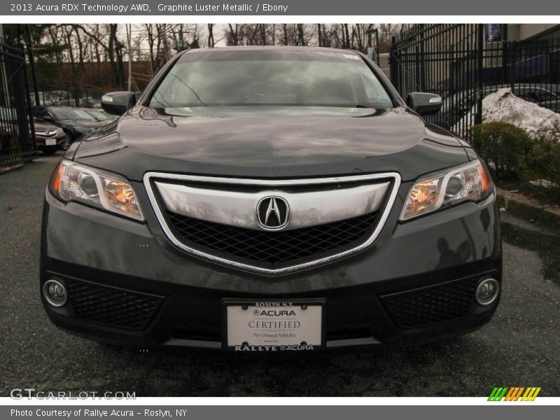 Graphite Luster Metallic / Ebony 2013 Acura RDX Technology AWD