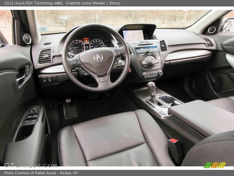 Graphite Luster Metallic / Ebony 2013 Acura RDX Technology AWD