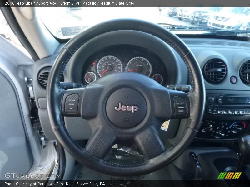 Bright Silver Metallic / Medium Slate Gray 2006 Jeep Liberty Sport 4x4