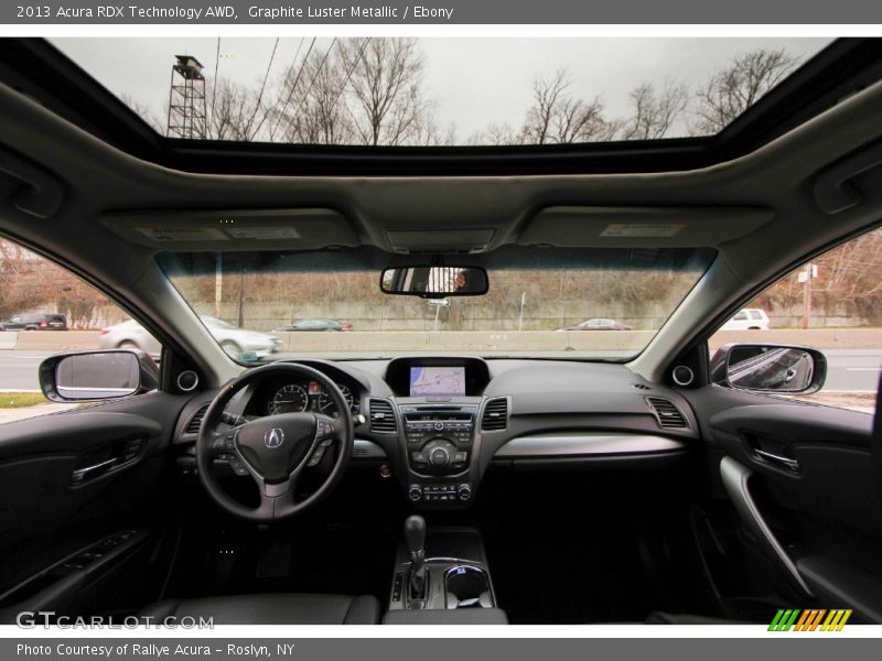 Graphite Luster Metallic / Ebony 2013 Acura RDX Technology AWD