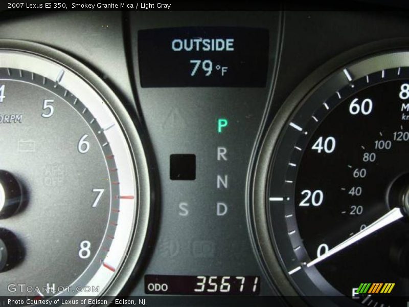 Smokey Granite Mica / Light Gray 2007 Lexus ES 350