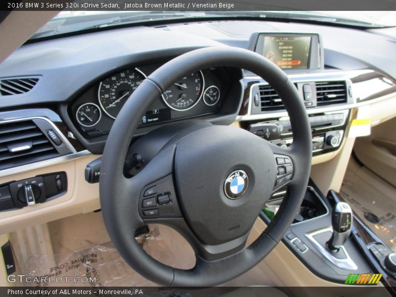Jatoba Brown Metallic / Venetian Beige 2016 BMW 3 Series 320i xDrive Sedan