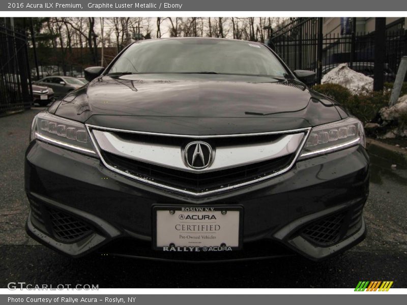 Graphite Luster Metallic / Ebony 2016 Acura ILX Premium