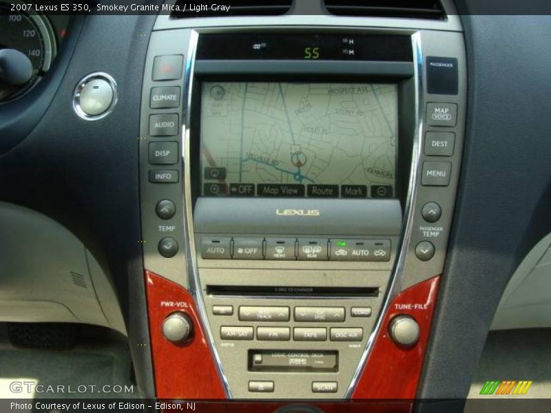 Smokey Granite Mica / Light Gray 2007 Lexus ES 350