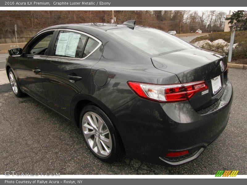 Graphite Luster Metallic / Ebony 2016 Acura ILX Premium