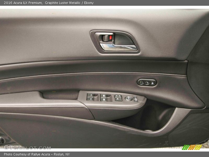 Graphite Luster Metallic / Ebony 2016 Acura ILX Premium