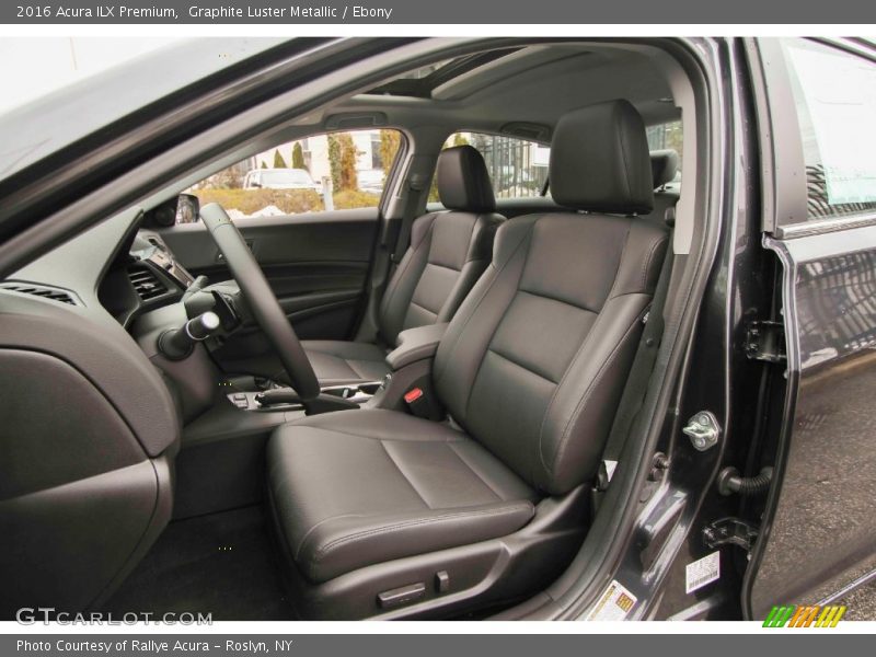 Graphite Luster Metallic / Ebony 2016 Acura ILX Premium