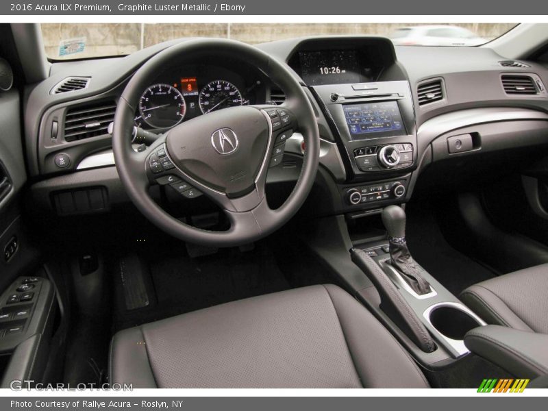 Graphite Luster Metallic / Ebony 2016 Acura ILX Premium