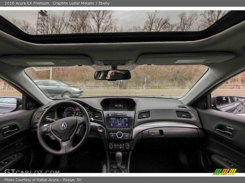 Graphite Luster Metallic / Ebony 2016 Acura ILX Premium