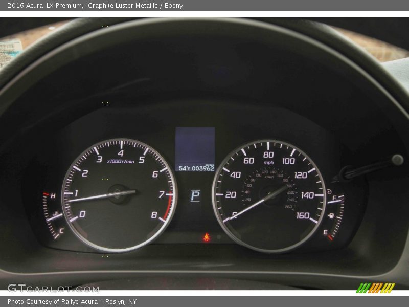 Graphite Luster Metallic / Ebony 2016 Acura ILX Premium