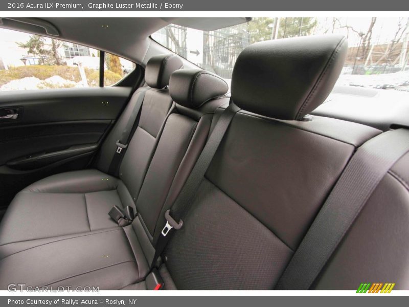 Graphite Luster Metallic / Ebony 2016 Acura ILX Premium