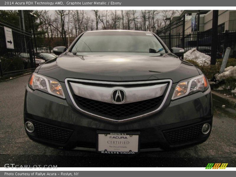 Graphite Luster Metallic / Ebony 2014 Acura RDX Technology AWD