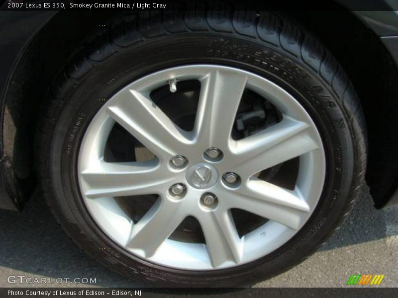 Smokey Granite Mica / Light Gray 2007 Lexus ES 350