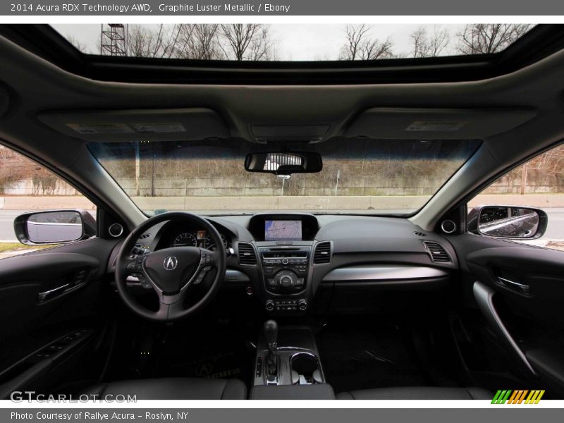 Graphite Luster Metallic / Ebony 2014 Acura RDX Technology AWD