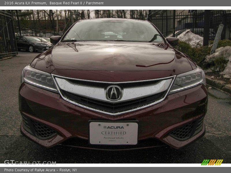 Basque Red Pearl II / Parchment 2016 Acura ILX Premium