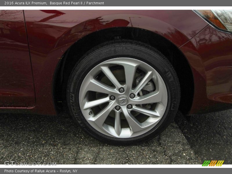 Basque Red Pearl II / Parchment 2016 Acura ILX Premium