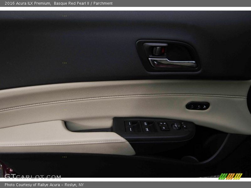 Basque Red Pearl II / Parchment 2016 Acura ILX Premium