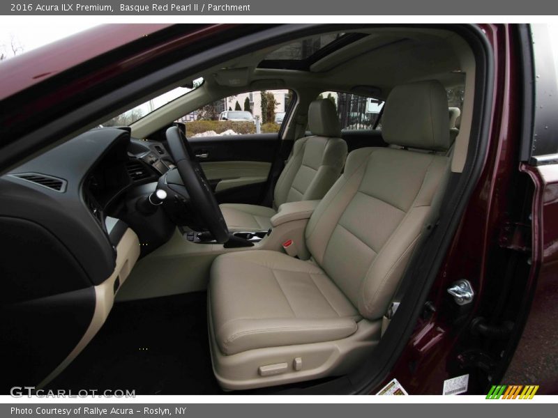 Basque Red Pearl II / Parchment 2016 Acura ILX Premium