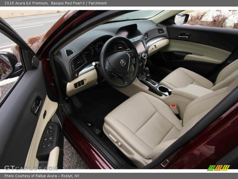 Basque Red Pearl II / Parchment 2016 Acura ILX Premium
