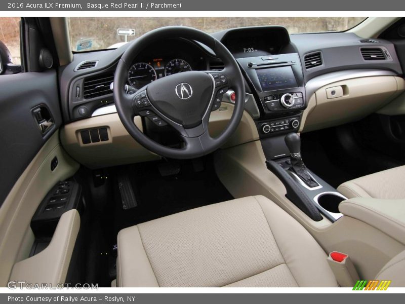 Basque Red Pearl II / Parchment 2016 Acura ILX Premium