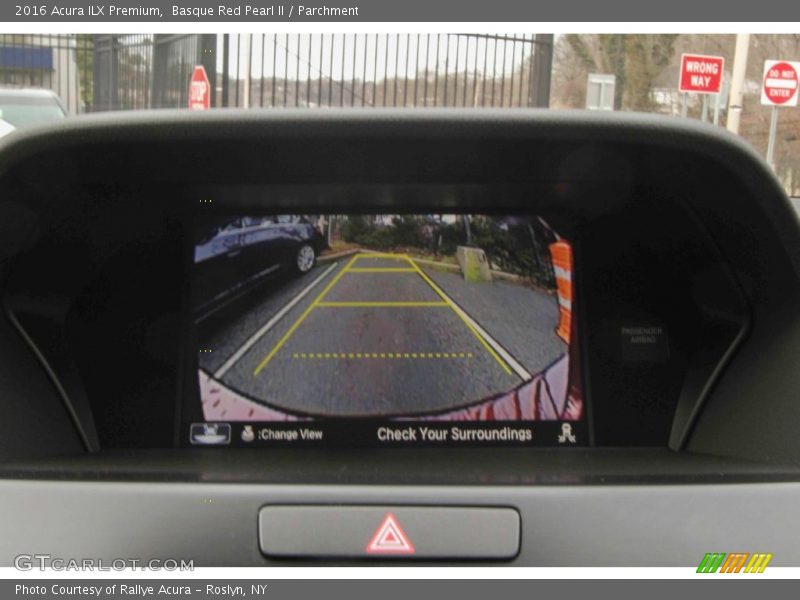 Basque Red Pearl II / Parchment 2016 Acura ILX Premium