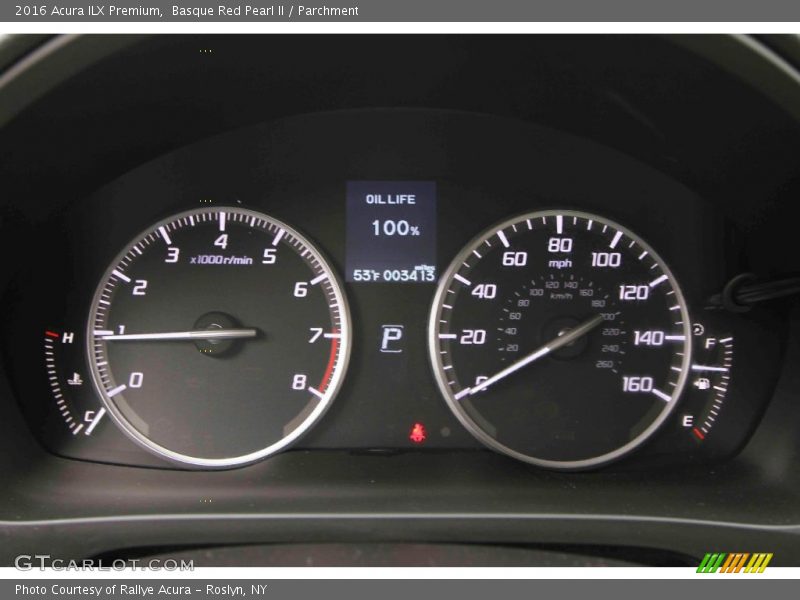 Basque Red Pearl II / Parchment 2016 Acura ILX Premium