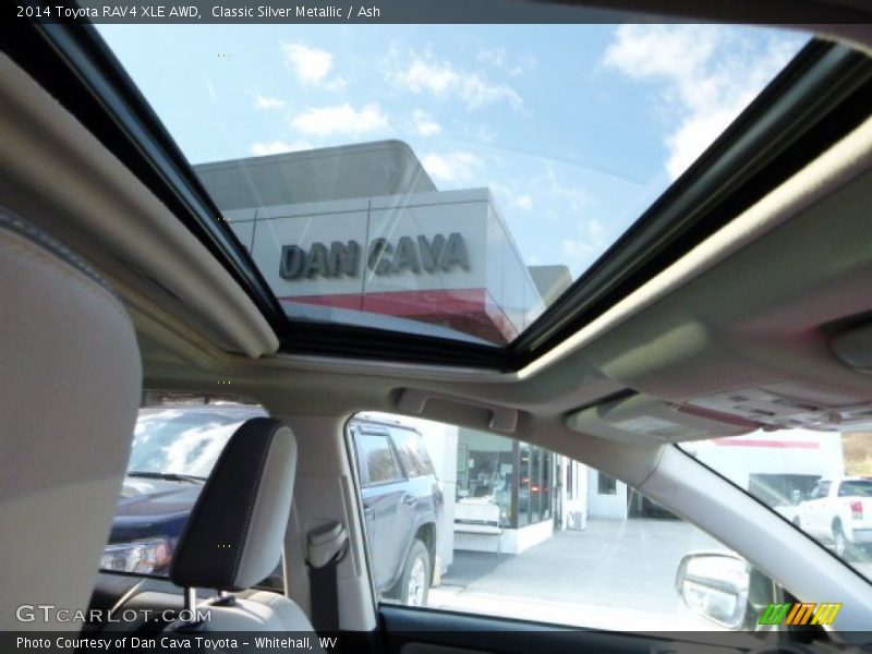 Classic Silver Metallic / Ash 2014 Toyota RAV4 XLE AWD