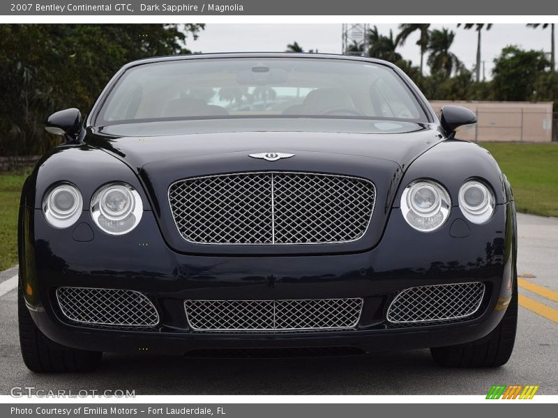 Dark Sapphire / Magnolia 2007 Bentley Continental GTC