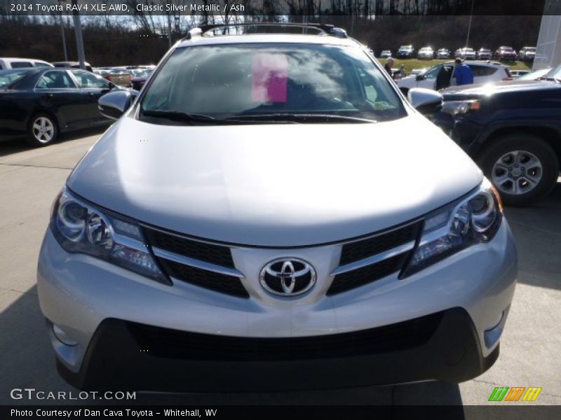 Classic Silver Metallic / Ash 2014 Toyota RAV4 XLE AWD
