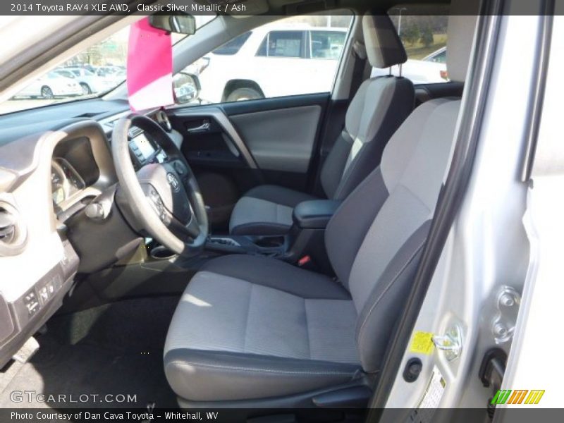 Classic Silver Metallic / Ash 2014 Toyota RAV4 XLE AWD