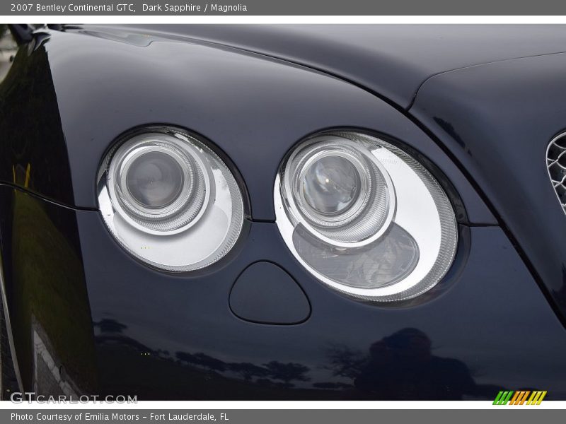 Dark Sapphire / Magnolia 2007 Bentley Continental GTC