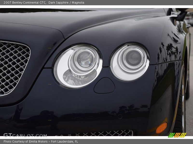 Dark Sapphire / Magnolia 2007 Bentley Continental GTC