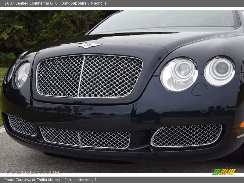 Dark Sapphire / Magnolia 2007 Bentley Continental GTC