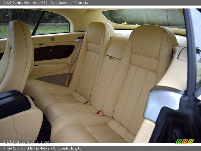 Dark Sapphire / Magnolia 2007 Bentley Continental GTC