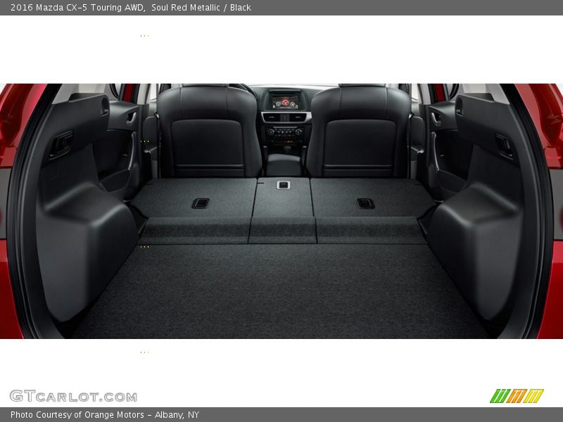 Soul Red Metallic / Black 2016 Mazda CX-5 Touring AWD
