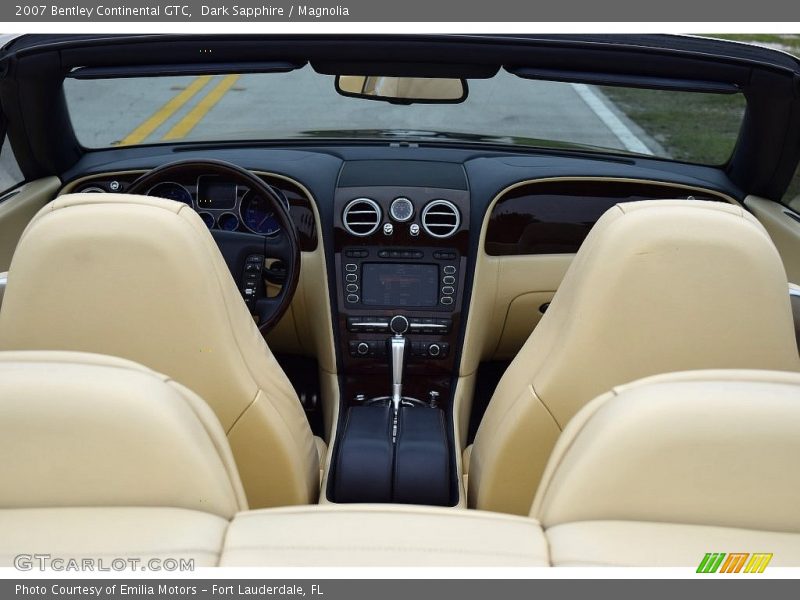 Dark Sapphire / Magnolia 2007 Bentley Continental GTC