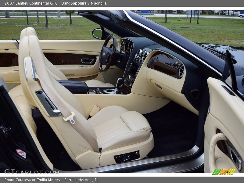 Dark Sapphire / Magnolia 2007 Bentley Continental GTC