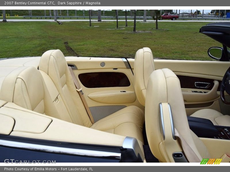 Dark Sapphire / Magnolia 2007 Bentley Continental GTC