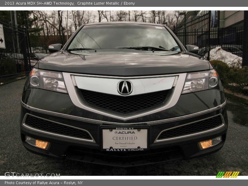 Graphite Luster Metallic / Ebony 2013 Acura MDX SH-AWD Technology