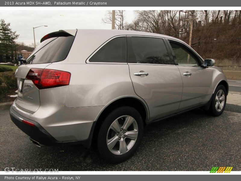 Palladium Metallic / Graystone 2013 Acura MDX SH-AWD